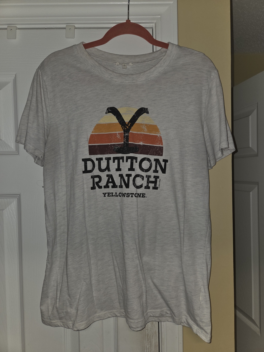 Maurices Light Beige Crewneck Tee